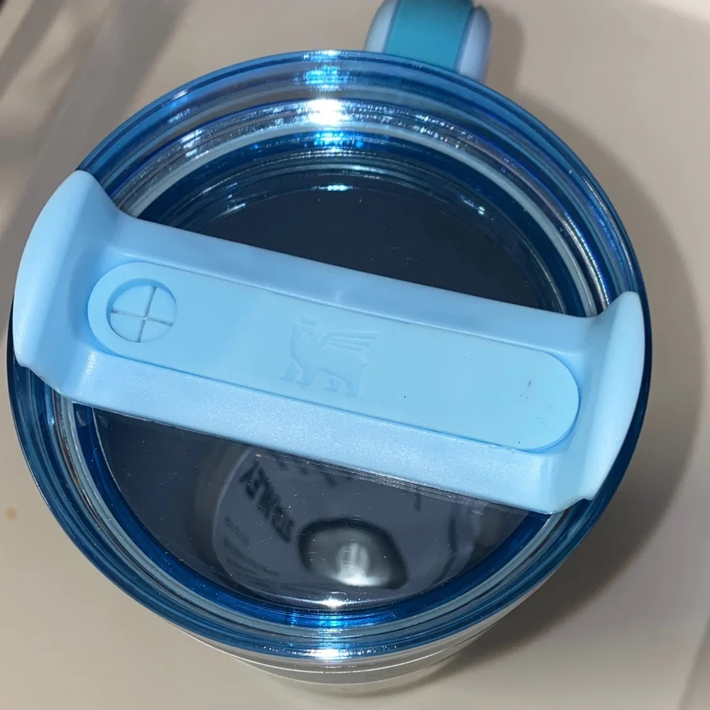 Stanley‎ Labubu The Monsters Tumbler Baby Blue Hippie Hipster Headphones Music - Picture 8 of 10